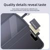 Car Seat Protection Cover Car Seat Kick Proof Pad with Pockets High Grade PU Car Seat Back Storage Bag Tablet Holder Hanging Bag