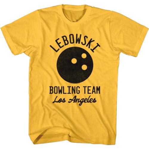 Big Lebowski Bowling Team Unisexaposs TShirt Movie Shirt Los Angeles Bowler Comedy