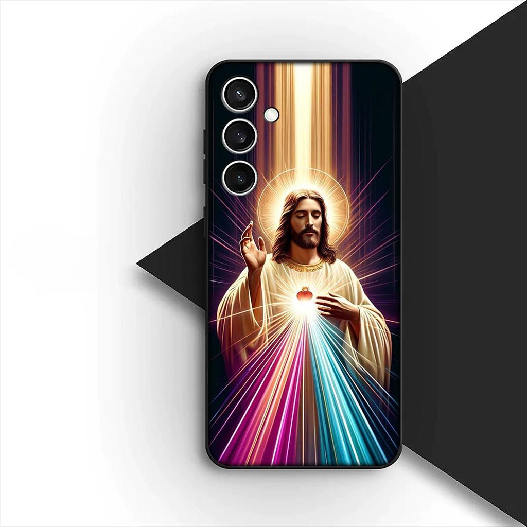 Casing for Xiaomi Redmi Note 13 14 Pro Plus ProPlus 14C 13C Pro+ 5G Phone Cover Protective Case God Christian Jesus Judah Christ