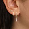 Σετ 3 Ζευγαριών Σκουλαρίκια Piercing με Κρεμαστό Μάτι Αλόγου Μόδας Για Γυναίκες Ατσάλι Ανοξείδωτο Ζιργκόν Σκουλαρίκια Καρφάκια Σκουλαρίκια Μοντέρνα Κοσμήματα aretes