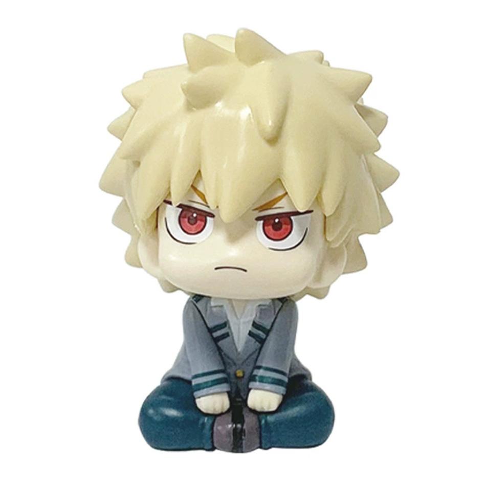 En Stock Nouvelle Figurine Anime My Hero Academia Midoriya Izuku Bakugou Katsuki Ochaco Uraraka Jouets pour Enfants Cadeau de Noël