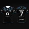 Rodinně sladěné Nové Unisex Aotearoa NZ Warriors Martin 7 Perleťový Kámen Iridescentní Kmenový Potisk Ragbyový Dres Nadměrné Merch Trička