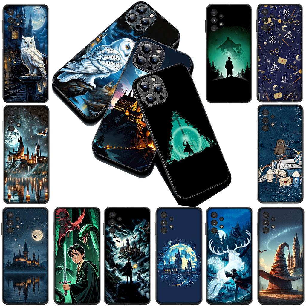 Phone Cover for Xiaomi Redmi 15 15C A4 A5 9A 9C NFC Note 9 8 9T 8T 5G Soft Silicone Case Castle Harries Wand Owl Potters