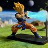 Dragon Ball Z Son Goku Anime Figure Battle Damage Shockwave Manga Statue Pvc Action Figurine Collectible Model Doll Toys Gift