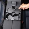 For Land Rover Range Rover Velar 2024 TPE Black Car Center Console Water Cup Slot Pad Anti Slip Pad Car Interior Accessories
