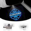 Uuakarin Alphard Courtesy Light Door Welcome Light Courtesy Lamp LED Logo Projection for 20 Series Alphard 30 Series Courtesy Lights, Fade-Resistant,