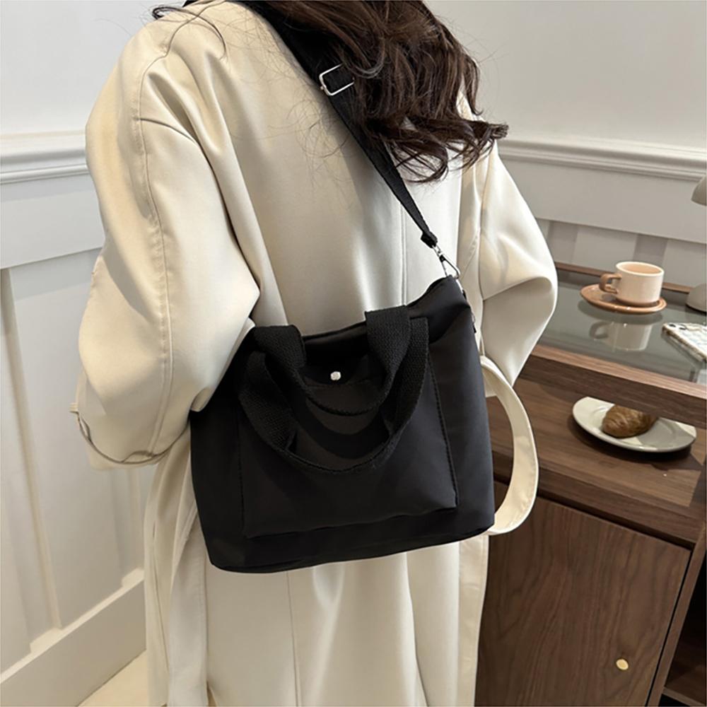 Große Kapazität Pendler Umhängetasche DailyWear Tasche Stil einfach alles Tragetasche Academy Mädchen Umhängetasche