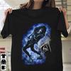 NAUJI Ace Frehley Pasirašyti JUODI Klasikiniai Marškinėliai Unisex TRUMPOMIS Rankovėmis Unisex Marškinėliai