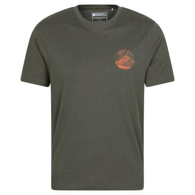 Mens Mountain Grid T-Shirt