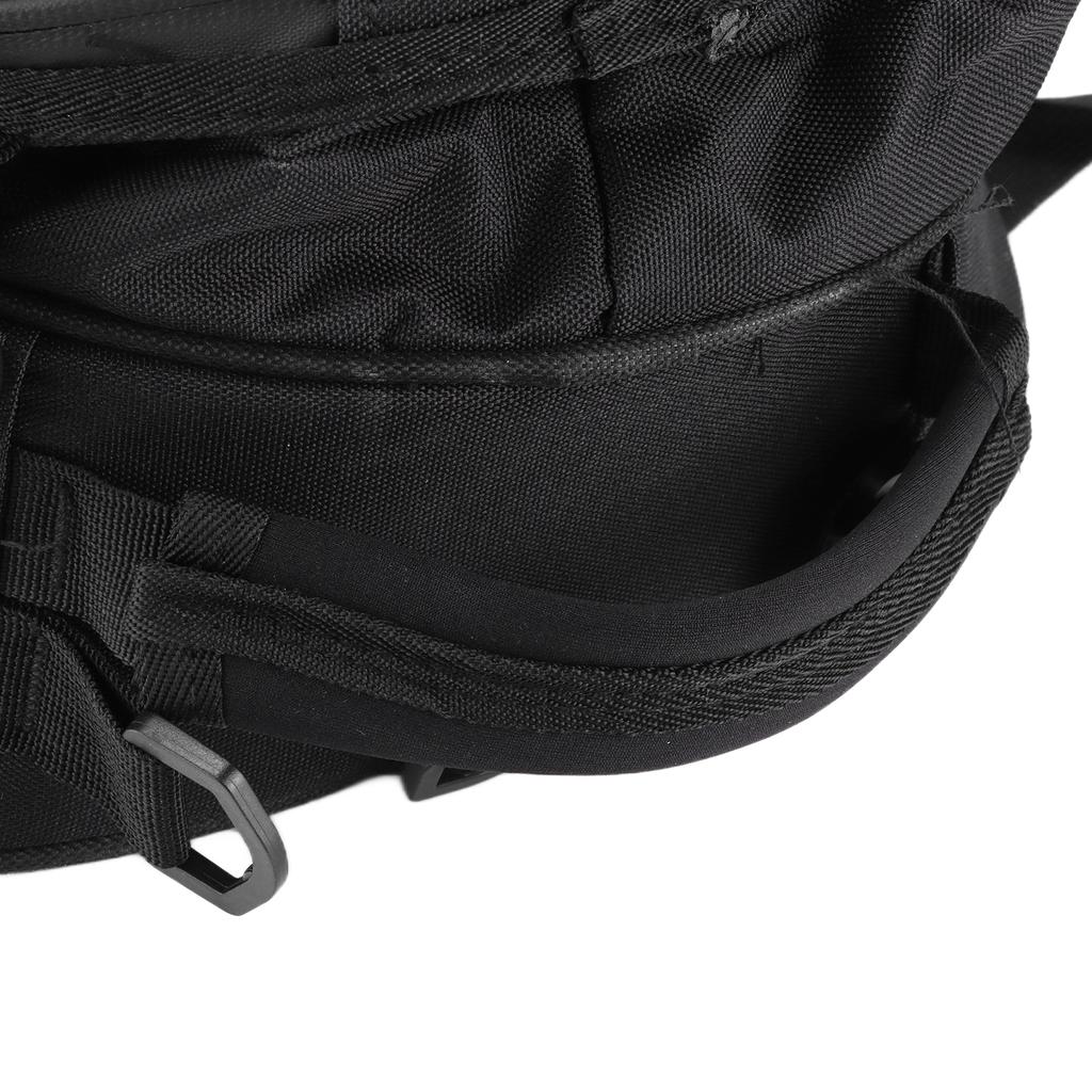Motorcycle Rear Seat Bag Pack Waterproof Oxford Cloth HighDensity Woven Reflective  (Red )
