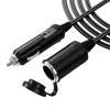 Cavo di prolunga per presa accendisigari Outtag, 4,5M, /24V, Cavo di alimentazione per auto, Adattatore accendisigari per auto,