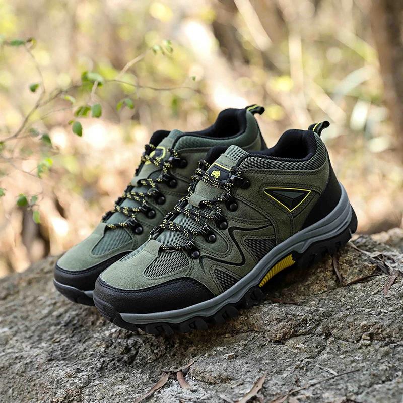 Herren Wanderschuhe Anti-Velours Outdoor Wanderschuhe Reise Wanderschuhe Sportschuhe Outdoor-Sport Freizeitschuhe