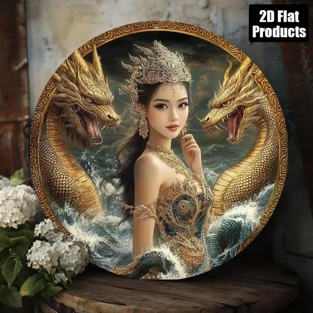 20x20cm Metal Tin Sign Wall Art Decorative Vintage Painting