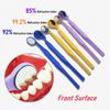 Dental Mouth Mirror Oral Examination Mirror Front Surface Ultra Definition Refractive Index 99.2% 92% and 85% with Endo Ruler