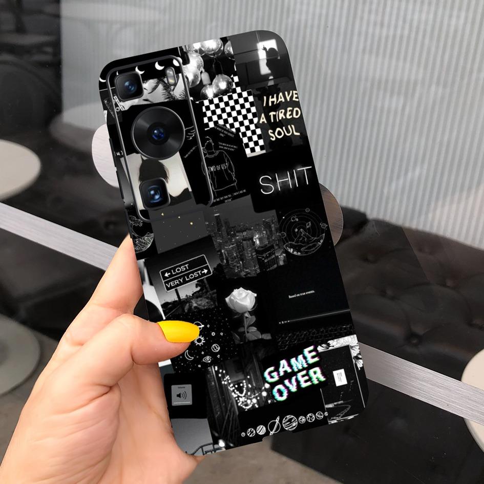 For Huawei P60 Pro Case 2023 New Fashion Patterns Slim Thin Back Cover For Huawei P60 LNA-LX9 P 60 P60 Art Soft Phone Case Coque