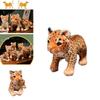Süßes Leoparden-Stofftier für Kinder, weich und zum Kuscheln, Plüschtier