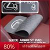 2026 Hot Interior Stickers Suede Car Central Armrest Pad Scratch Resistant Anti Slip Cushion For CT ES GS NX IS250 RX350 I