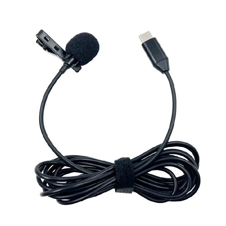 Type C Lapel Mic Compact and Reliable Audios Solution fit for Phone 15 Series