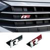 Badge 3D in Metallo per Griglia Anteriore Auto Emblema Sportivo Adesivo Adesivo per Carrozzeria Decalcomania Per Go/lf R R line Tiguan Touareg Polo CC Passat r36 Scirocco