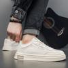 Men's Black Sneakers Summer Fashion Breathable Skateboard Shoes Mens Outdoor Leisure Flat Vulcanized Shoes Tenis Masculino