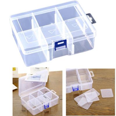 Adjustable Storage Box Compartment Case Plastic Organizer