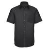 Russell Collection Mens Classic Ultimate Non-Iron Short-Sleeved Shirt
