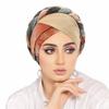 Moslim Dames Vlecht Hijab Turban Chemo Stretch Muts Hoofddoek Islamitische Muts Hoofdbedekking Muts Cover Hoed