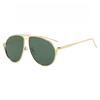 Nouveaux Lunettes Rondes Vintage Qualité Supérieure Pour Femmes Hommes Tendance Féminin Surdimensionné Premium Lunettes de Soleil Lunettes de Soleil Protection UV 400 Lunettes