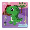 3D Puzzles Cartoon Animals Montessori Game Children Cognitive Jigsaw Puzzle Infant Playthings Educational Toys Ideal for Toddler