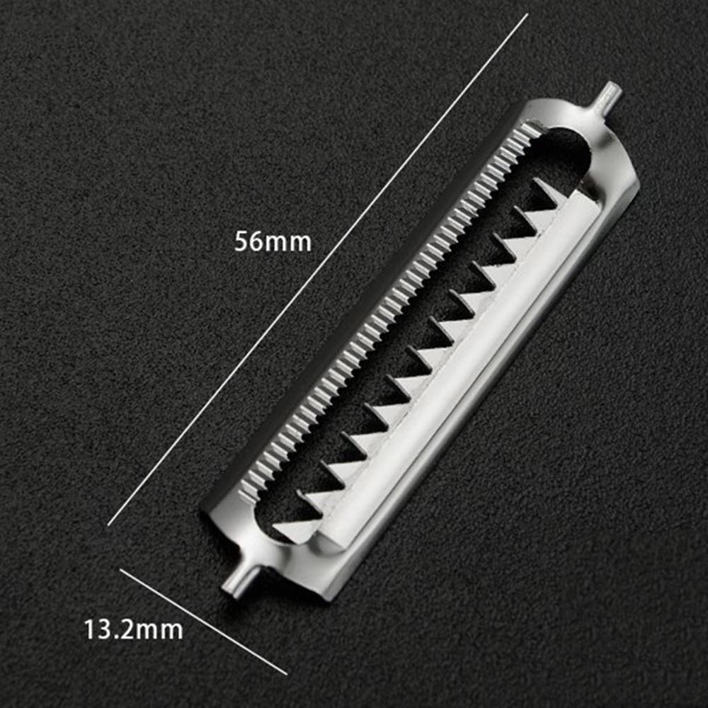 100pcs Stainless Steel Peeler Blade Replacement for Vegetable Peeler