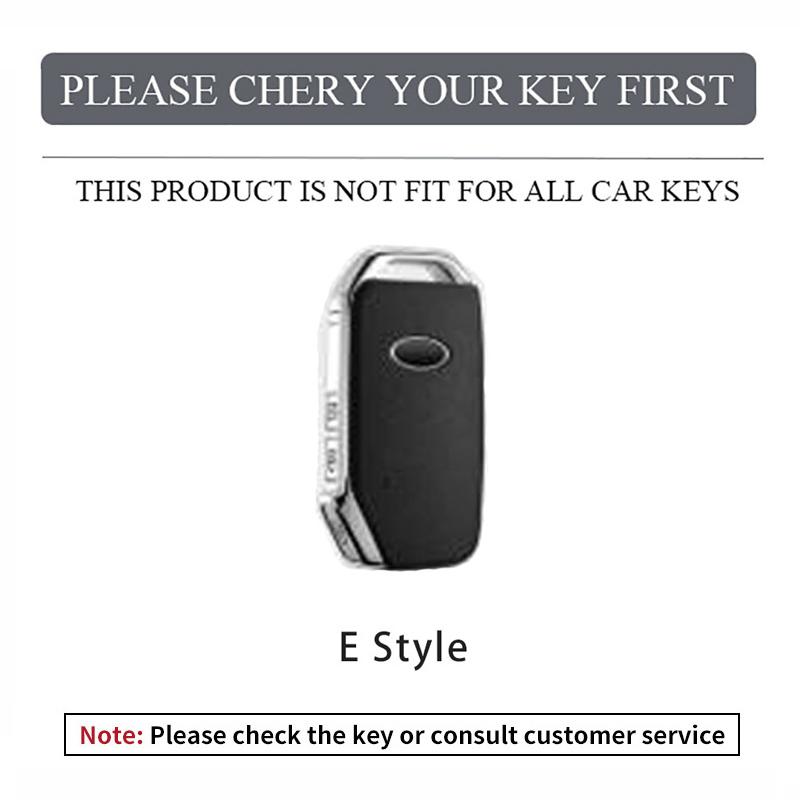 Leather Car Remote Key Case Cover For KIA KN Sportage R Stinger Sorento Ceed Cerato Forte Niro Soul Telluride GTLine Accessories Zpjm80