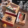 Christmas Window Dessert & Donut Boxes