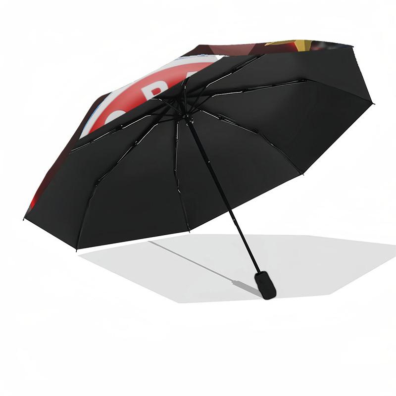 Bayern Munich, Football Club- Automatic Opening and Closing, 8-rib Structure Portable Umbrella, Suitable for Men and Women In All Seasons -