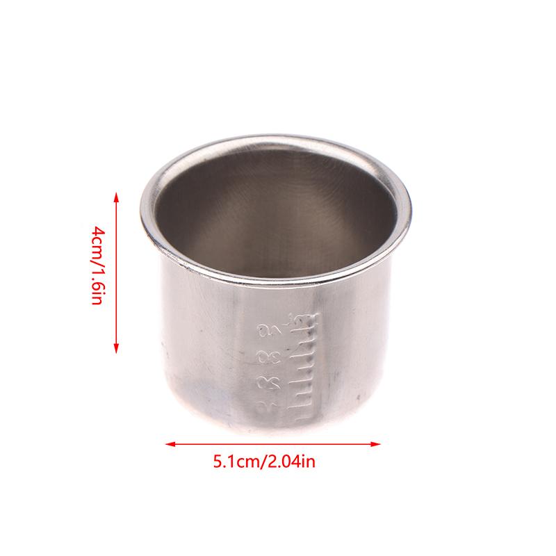 Medical Stainless Steel Medicine Measuring Cup With Scale 40Ml Small Medicine Cup Dental Tools