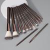 13 buc. Pensule de Machiaj cu Geantă de Depozitare Moi Pufoase Cosmetică Fond de Ten Pudră Fard de Ochi Kabuki Amestecare Instrument de Frumusețe Machiaj