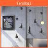 European Vintage Resin Wall Ornament With Climbing Figurines For Lounge And Dining Areas