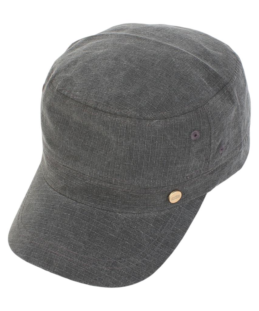 Yunibeosyeolkemiseuteuli Washing Gray Logo Workcap Marine Cap