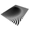 3D Optische Illusion Fußmatte Rutschfestes Stabiles Design Wasserabsorbierende Fußmatte Atemberaubender Tunnelvisueller Effekt Teppich Wohnzimmer Schlafzimmer Dekor