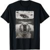 Golden Retriever Selfie mit UFO - Lustiges Golden Retriever T-Shirt