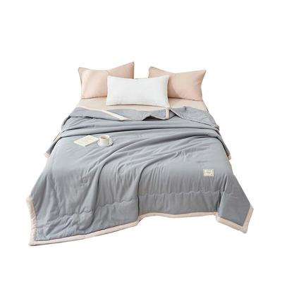 Machine Washable Wide-Edged Fiber Summer Quilt