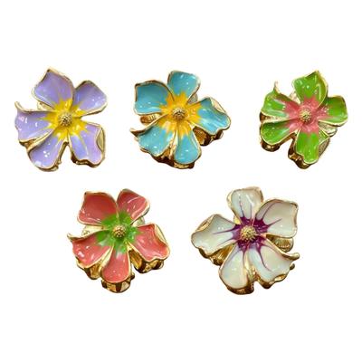 Creative Floral Claw Hairpins Elegant Hair Accessories Strong Hold Fashion Hair Accessories for Daily Prom Occasion