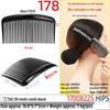 Magic Double Row Elastic Hair Comb Insert for Unique DIY Styling
