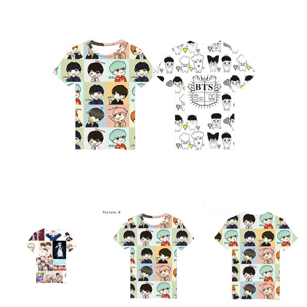 Premium Quality Kpop Bts 3d T-shirt Bangtan Boys Love Yourself Short Sleeve Apparel