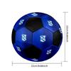 SIZE 5 SC Heerenveen Soccer Ball Colorful All Ages Machine Stitched PVC Competition Ready Durable High-Bounce