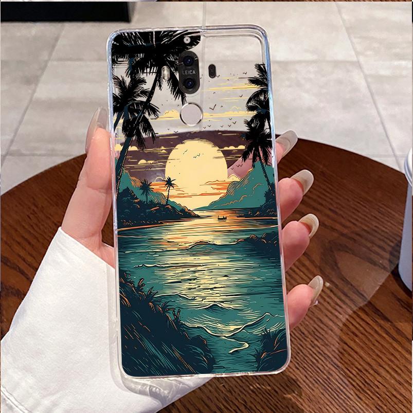 Case For Huawei Mate 9 MHA-L29 MHA-L09 Casing Ultra-thin Slim Clear Soft Silicone Phone Case Luxury Cute Love Rabbit Funny Cover