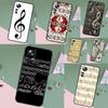 Music Score Musical Notes Case For Xiaomi 15 Ultra 11T 12T 13T 14T 13 14 Pro POCO X7 Pro F5 F6 M6 X3 X5 X6 Pro Cover