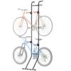Fahrradständer für 2 Fahrräder Schwerkraft Wand Anlehn Typ Fahrrad Ausstellungsständer Fahrradständer Innen Freistehend Wandmontiert Fahrradständer Höhenverstellbarer Haken