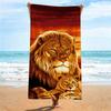 Ultra Absorbent Quick Dry Microfiber Beach Towel With Large Floral Print 70x140cm Portable Bath Pool Travel