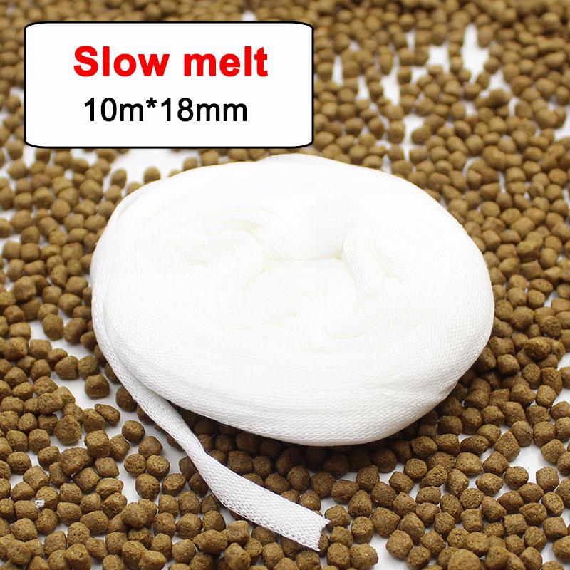 10M Carp Fishing Bait Boilies Bag Water Soluble PVA Mesh for Carp Coarse Feeder Fishing Boilie Bait Bag Tackle