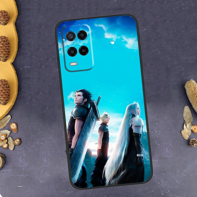 Final Fantasy Phone Case For Oppo A94 A74 A54 A15 A18 A38 A58 A78 A98 A40 A60 A80 A16 A76 A96 A57S A17 A77